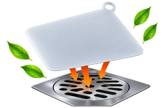 Tapon Cubierta Desague Sifon Silicona